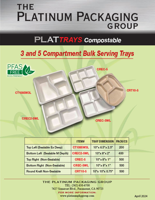 PG 3 and 5 Compartment Trays FLYER