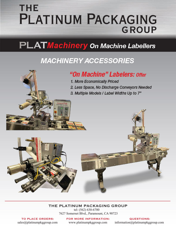 PG Machinery Accessories On Machine Labellers Flyer