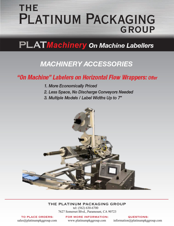 PG NEW Machinery Accessories On Machine Labellers Flyer